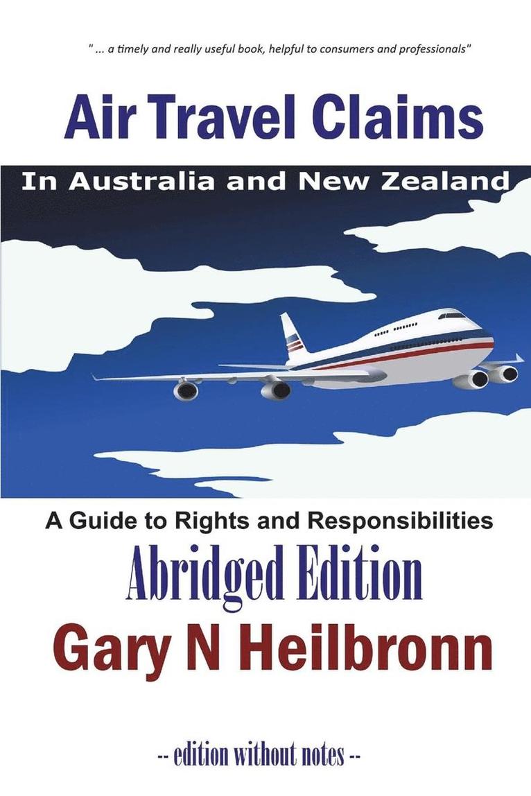 Air Travel Claims in Australia and New Zealand 1