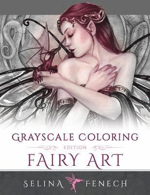 Fairy Art - Grayscale Coloring Edition 1