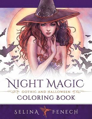 bokomslag Night Magic - Gothic and Halloween Coloring Book