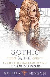 bokomslag Gothic Minis - Pocket Sized Dark Fantasy Art Coloring Book