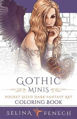 bokomslag Gothic Minis - Pocket Sized Dark Fantasy Art Coloring Book