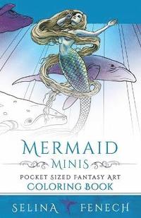 bokomslag Mermaid Minis - Pocket Sized Fantasy Art Coloring Book