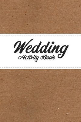 bokomslag Childrens Wedding Activity Book- Kids Wedding Activities