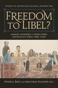 bokomslag Freedom to Libel?