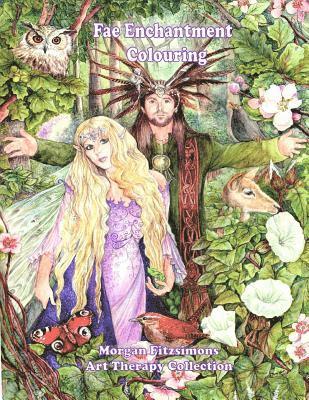 bokomslag Fae Enchantment Colouring Book