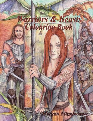 Warriors and Beasts Colouring Book 1