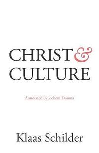 bokomslag Christ and Culture