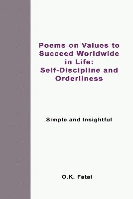 bokomslag Poems on Values to Succeed Worldwide in Life