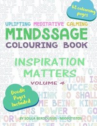 bokomslag Mindssage Colouring Book: Inspiration Matters