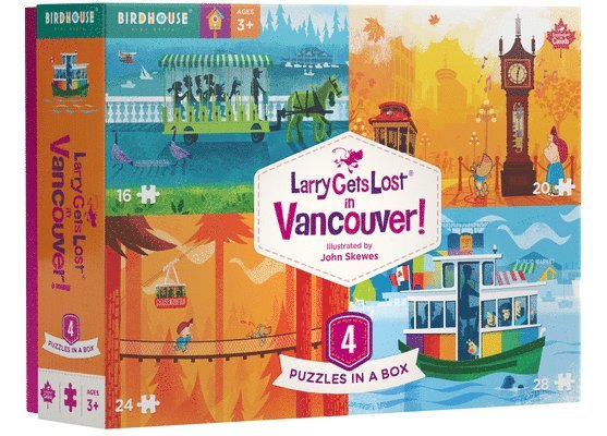 Larry Gets Lost in Vancouver Puzzle: 4 Puzzles in a Box 1