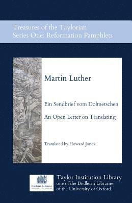 Martin Luther - Sendbrief vom Dolmetschen - An Open Letter on Translating, Häftad