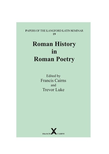 bokomslag Roman History in Roman Poetry