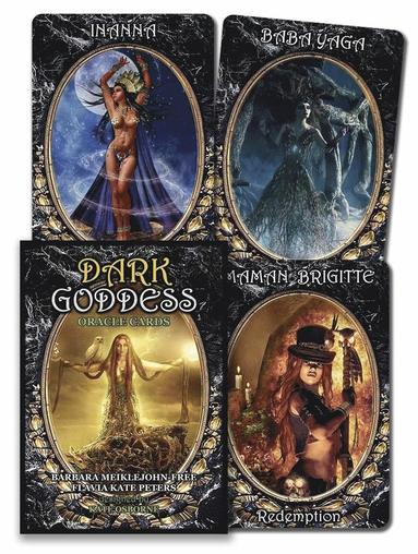 bokomslag Dark Goddess Oracle Cards