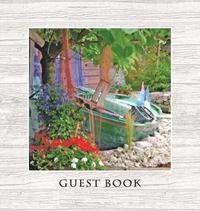 bokomslag GUEST BOOK, Visitors Book, Comments Book, Guest Comments Book HARDBACK Vacation Home Guest Book, House Guest Book, Beach House Guest Book, Visitor Comments Book