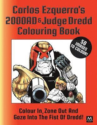Carlos Ezquerra's 2000ad & Judge Dredd Colouring Book 1
