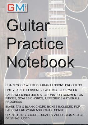 Guitar Practice Notebook 1