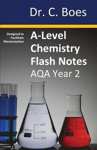 bokomslag A-Level Chemistry Flash Notes AQA Year 2