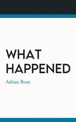 Adrian Bean - What Happened, Häftad
