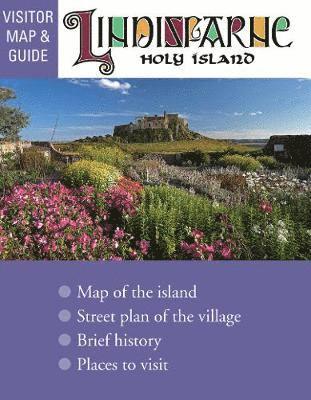 bokomslag Lindisfarne Holy Island Visitor map and guide