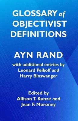 bokomslag Glossary of Objectivist Definitions