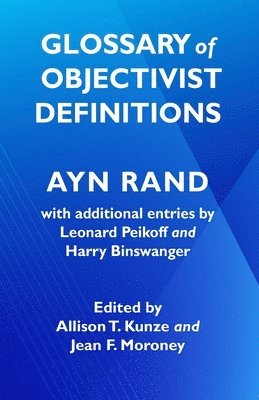 bokomslag Glossary of Objectivist Definitions