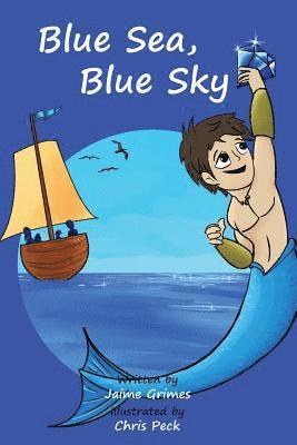 bokomslag Blue Sea, Blue Sky (Teach Kids Colors -- the learning-colors book series for toddlers and children ages 1-5)