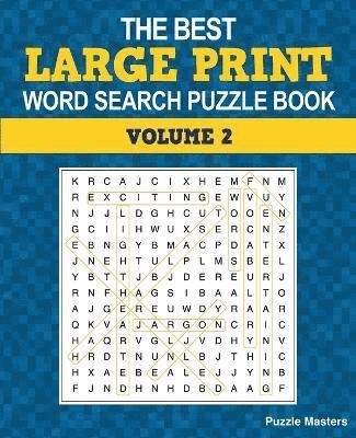 bokomslag Best Large Print Word Search Puzzle Book, Volume 2