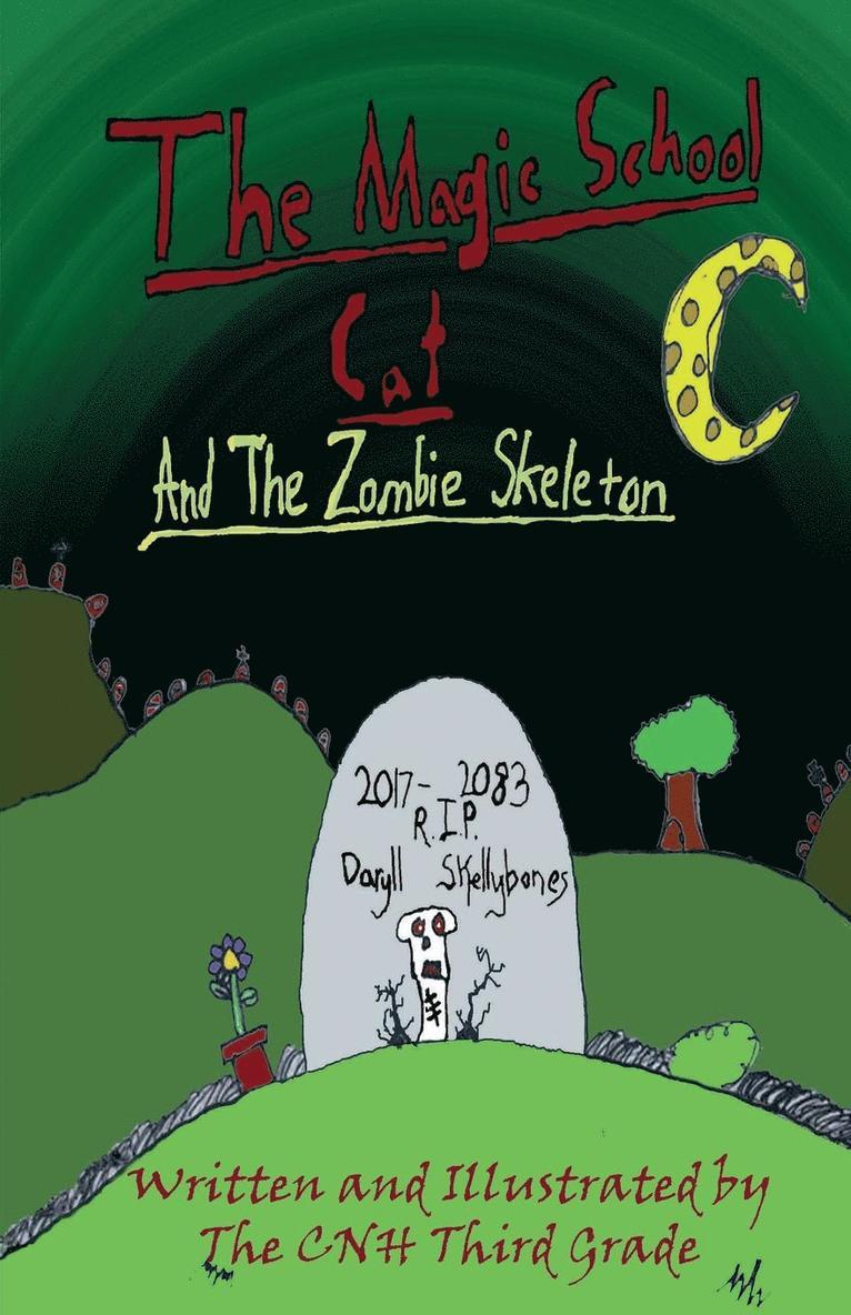 Magical School Cat and the Zombie Skeleton