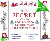 bokomslag The Secret of the Santa Box Christmas Coloring Book