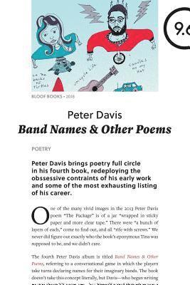 Band Names & Other Poems 1
