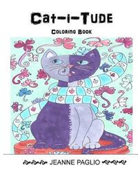 bokomslag Cat-i-tude Coloring Book