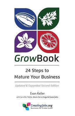 Jennifer Pettie, Mano de la Vega, Grace John - GrowBook: 24 Steps to Mature Your Business, Häftad