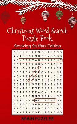 bokomslag Christmas Word Search Puzzle Book: Stocking Stuffers Edition: Great Gift for Kids and Adults!