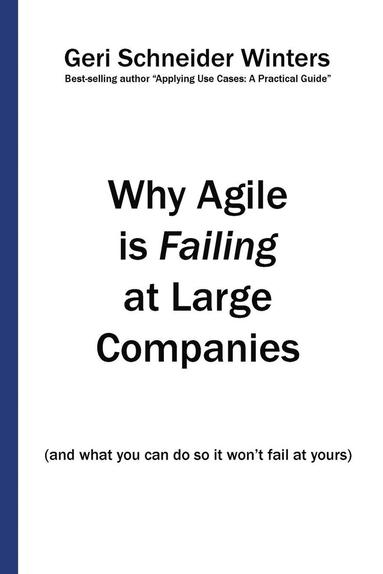 bokomslag Why Agile is Failing at Large Companies