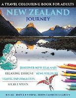 bokomslag New Zealand Journey: Travel Colouring Book for Adults
