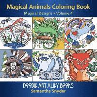 bokomslag Magical Animals Coloring Book: Magical Designs