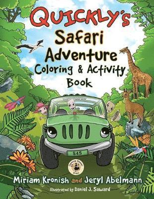 bokomslag Quickly's Safari Adventure Coloring & Activity Book