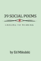 bokomslag 39 Social Poems