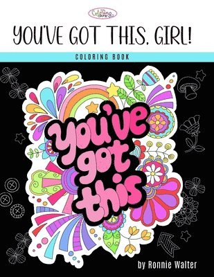 bokomslag The Coloring Cafe-You've Got This, Girl!