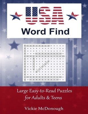 Vickie McDonough - USA Word Find, Häftad
