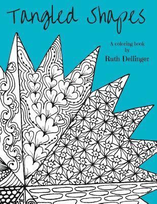 bokomslag Tangled Shapes: A coloring book