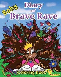 bokomslag Diary of Baby Brave Rave Coloring and Writing Book