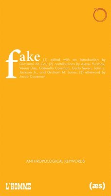 Fake - Anthropological Keywords Keywords 1
