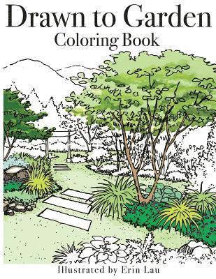 bokomslag Drawn to Garden Coloring Book