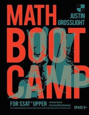 bokomslag Math Boot Camp for the SSAT Upper