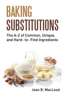 Baking Substitutions