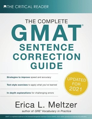 bokomslag The Complete GMAT Sentence Correction Guide