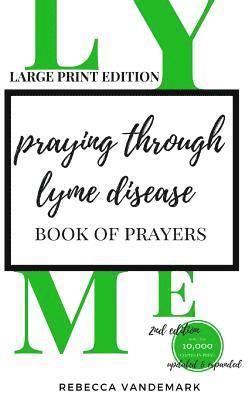 Rebecca Vandemark - Praying through Lyme Disease (Large Print Edition), Häftad