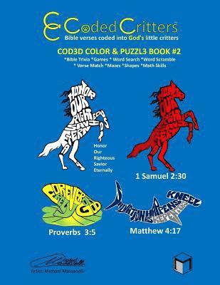 Coded Critters Activity Book #2: Bible verses coded into God's little critters 1