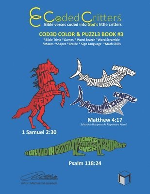 Coded Critters Activity Book #3: Bible verses coded into God's little critters